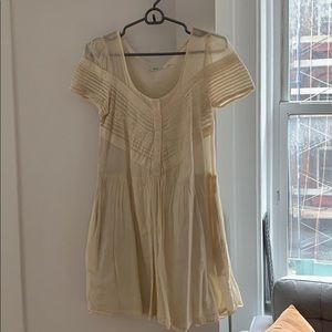 Cream flowy dress